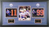 Messier / Gretzky HOF large triple